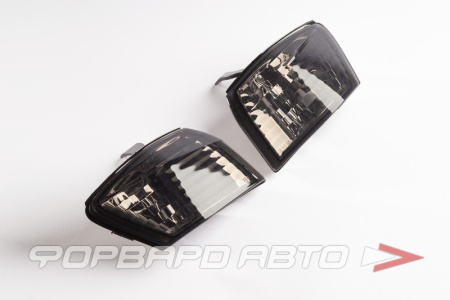 Габариты передние NISSAN SILVIA S14, черные Kouki Corner Lens (рестайл) D-MAX DML1S14014TS