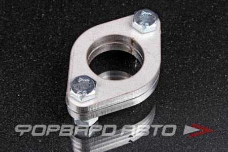 Купить Фланец выхлопной системы 38 мм комплект 2шт с прокладкой, нержавеющая сталь FORTLUFT fn38k