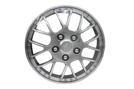 Купить Колпак колесный R14" Viktory пруж., хром (серебро), к-т 4шт АКС AK1409