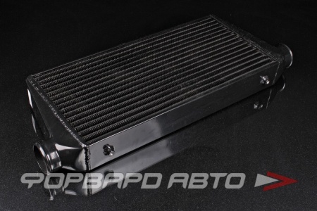 Купить Интеркулер универсальный, 600*300*75 (вход / выход = 76 мм) Tube and fin, черный FORA TR-TF-INC007B