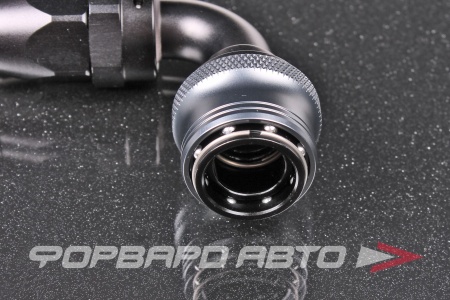 Купить Фитинг AN10 90°, под шланг тефлоновый PTFE, быстросъемный (quick release) "мама" (female) AB88 