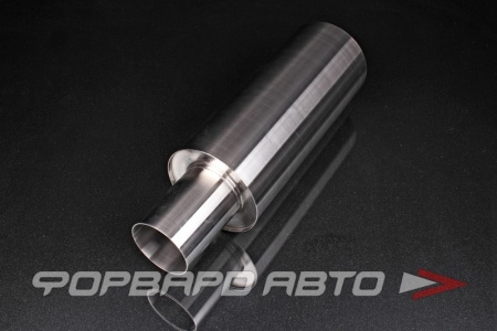 Купить Глушитель Вход = 89 мм Выход = 100 мм Длина = 400 мм, Диаметр 170 мм, JDM, нержавеющая сталь SsExhaust Ss89-170-400-100