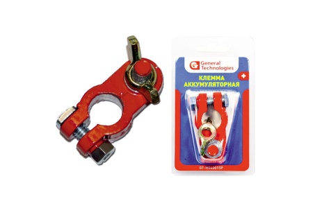 Купить Клемма аккумуляторная "+"  (свинец)/108 гайка-барашек GENERAL TECHNOLOGIES GT-M040015P