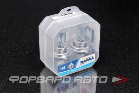 Купить Лампа H4 12V 60/55W P43t RANGE POWER BLUE+ 3700K S2 NARVA 48677