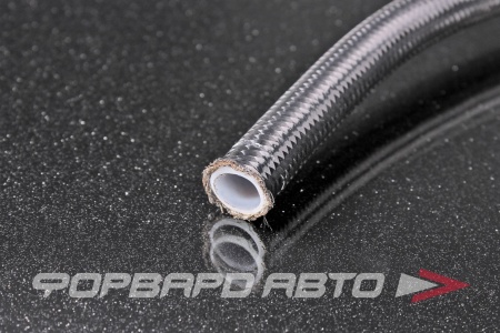Купить Шланг AN8 высокого давления армированный тефлоновый PTFE, черная защита нейлон AB88 