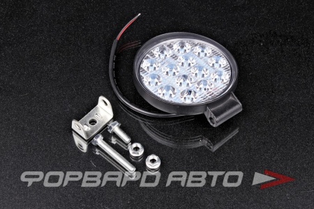 Купить Фара светодиодная 12/24V 42W круглая KS-AUTO GE-WR014S (SL30)