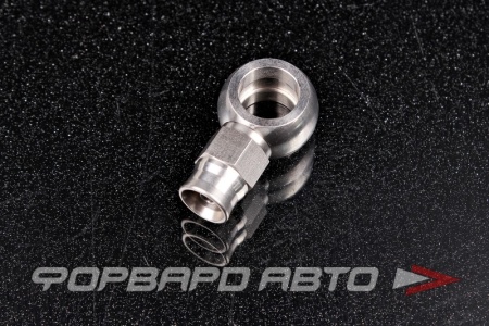 Купить Фитинг BANJO AN3 - 11,2 мм, короткий, под тефлоновый шланг PTFE, нержавеющая сталь AB88 