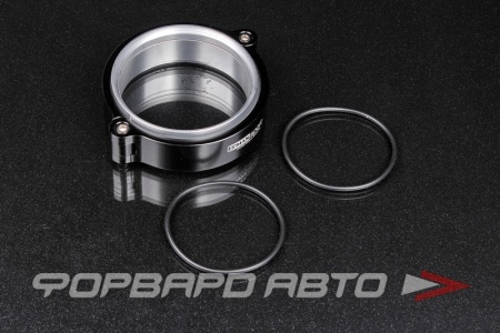 Купить Хомут V-Band (HD Clamp) 102 мм (4") + 2 алюминиевых фланца, для впускных систем EPMAN EPKKA102-BK