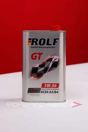 Купить Масло моторное 5W30 1л, GT A3/B4 SL/CF ж/б (с) ROLF 322619
