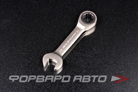 Купить Ключ короткий трещоточный 14мм ДЕЛО ТЕХНИКИ 515614