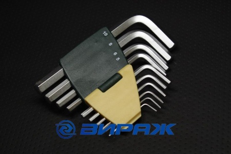 Купить Набор ключей 6-ти гран 1,27-10мм FORCE 5102