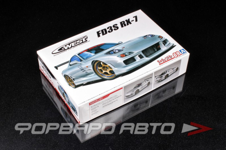 Сборная модель Mazda RX-7 C-West FD3S '99 AOSHIMA 06302