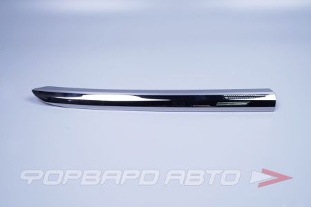 Купить Молдинг LADA X-Ray бампера переднего верхний ПРАВЫЙ хром ПЛАСТИК 8450022863
