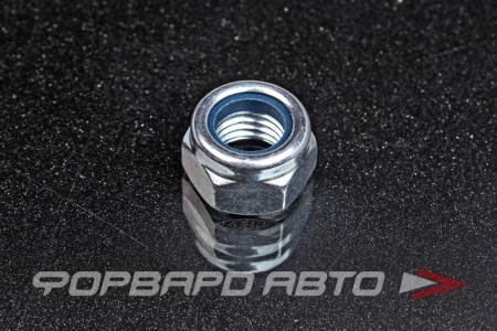 Купить Гайка шестигранная М16*2 самоконтрящаяся с нейлоновой вставкой оцинк. СИБИРЬ 545К-М16