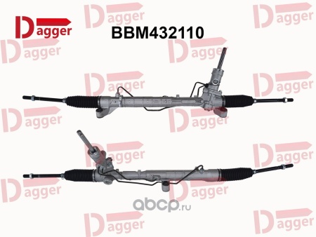 Купить Рейка рулевая MAZDA 3 BL LHD DAGGER BBM432110