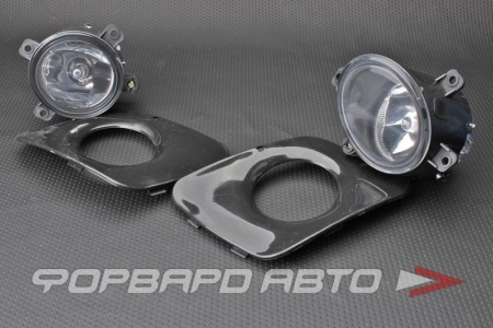 Купить Противотуманки Lada Kallina линза, черные под покраску (в штатное место), ProSport  