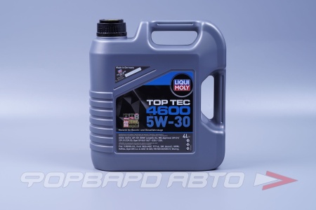 Купить Масло моторное 5W30 4л, Top Tec 4600 LIQUI MOLY 3763