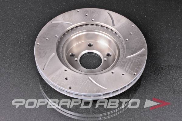 Диск тормозной перфорированный вентилируемый G-BRAKE GFR-02244L