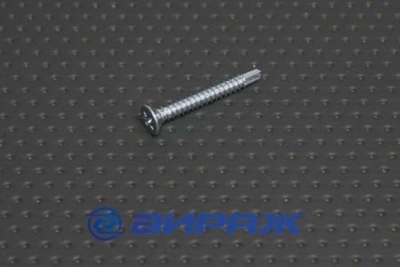 Купить Саморез оконный 3,9*32 белый цинк сверло  