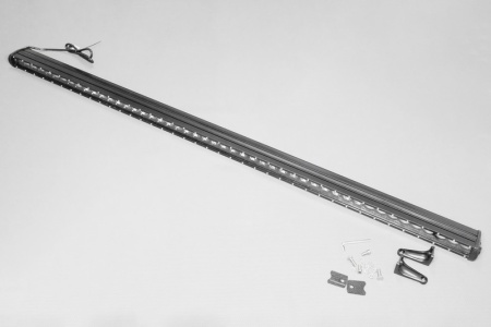 Купить Фара светодиодная 240W (5W*48), 9-32V, 6500K, 20400Lm, Размер: Lфара=1570, Lкрепёж=1680, H=47, h=85, Комбинированный свет HT-03 (OSRAM) Китай FHE-technology HT-03 240W combo (OSRAM)