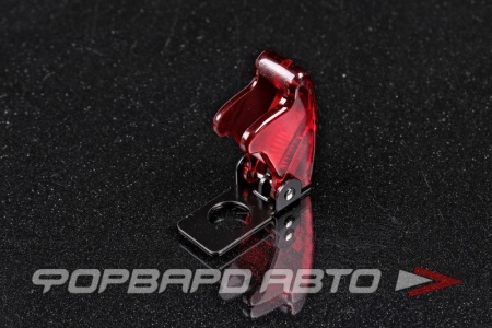 Купить Крышка на выключатель 12 мм красный, с отверстием для индикатора RACING ELECTRIC FE-RFC41