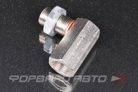 Купить Обманка / проставка кислородного датчика (лямбда-зонда) M18*1,5 сталь 45 Без нейтрализатора, 90 градусов CBD MC104