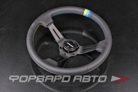 Купить Руль 340 мм, вылет 80 мм, кожа, GReddy Sport Steering Wheel GREDDY 16600002