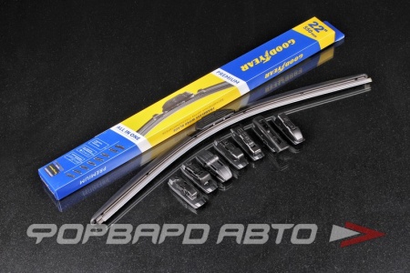 Купить Щётка стеклоочистителя 550 мм (22") бескаркасная GOODYEAR GY000442