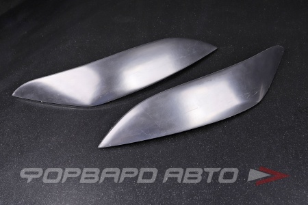 Купить Накладки фар (реснички) Toyota RAUM, Z20, 03-11г.- ABS-пластик, черный  