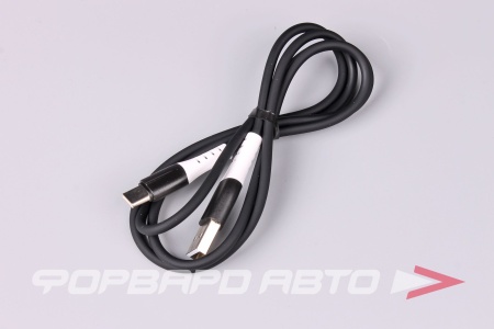 Купить Кабель USB Type-C  силиконовый чёрный 1м HOCO X82