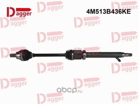 Купить Вал приводной в сборе FORD FOCUS II 04-12 (5 МКПП) DAGGER DSD040R