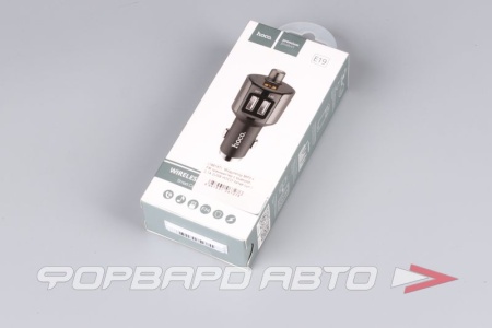 Купить Модулятор MP3 + FM трансмиттер с bluetooth, 2,1A 2USB HOCO E19