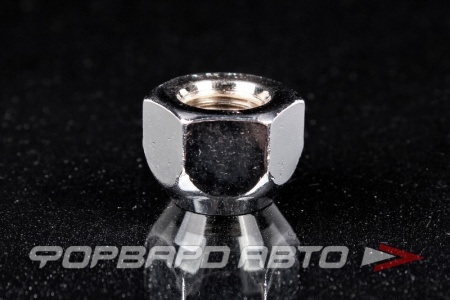 Купить Гайка колеса 12*1,25*17 конус,открытая, ключ на 21, хром MATRIX 700044 Cr