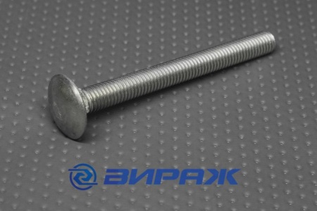 Купить Болт мебельный М8*1,25*80 ДИН 603 А2 нерж. <> 