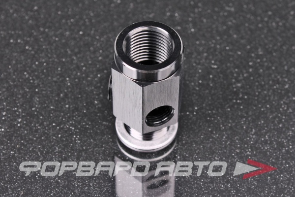 Фитинг М16*1,5 - 1/8" - М16*1,5 мм, для датчика, папа/мама/мама (3 порта 1/8) AB88 
