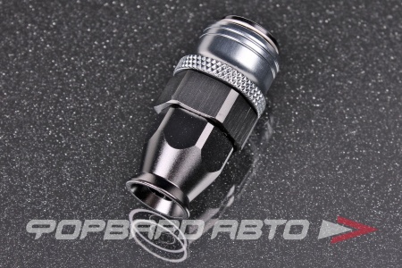 Купить Фитинг AN6 под шланг тефлоновый PTFE, быстросъемный (quick release) "мама" (female) AB88 