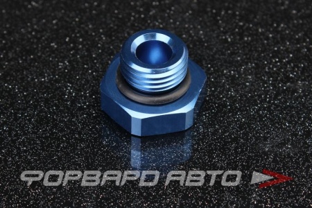 Купить Фитинг заглушка ORB6 с резиновым кольцом, алюминий AUTOBAHN88 