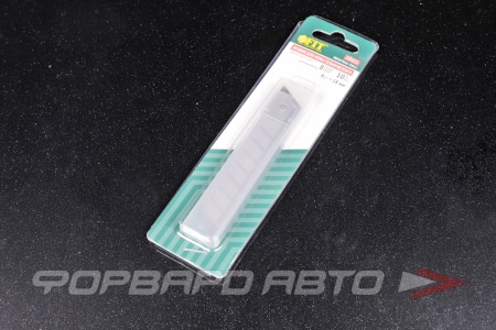 Купить Лезвие 18мм сегментированное (10 шт) 8 сегментов сталь FIT SK5