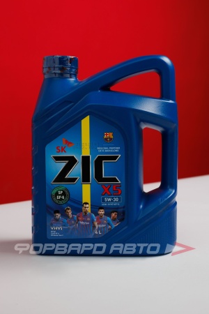 Купить Масло моторное 5W30 4л, X5 SP (п/с) ZIC 162621