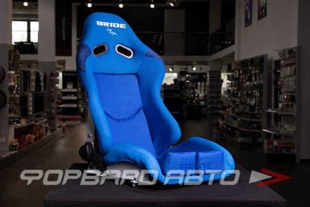 Купить Сиденье спортивное - регулируемое "полуковш" + салазки, синее, Lowmax SPS BRIDE STYLE DJL-SPS-A, LARGE