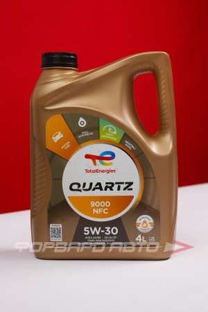 Купить Масло моторное 5W30 4л, QUARTZ Future NFC 9000  A5/B5 SL/CF (с) TOTAL 10990501