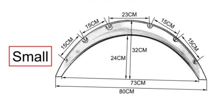Купить Фендер арки колесной 800мм*320мм EPMAN EPXLM10077-SMALL