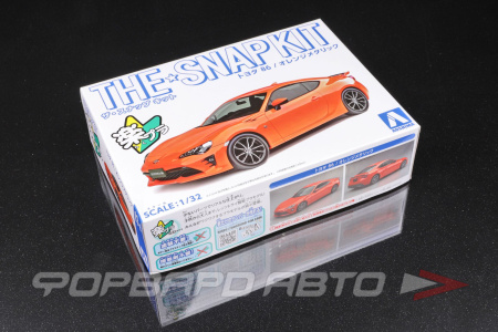 Сборная модель Toyota 86 (Orange Metallic) 1/32 AOSHIMA 05419