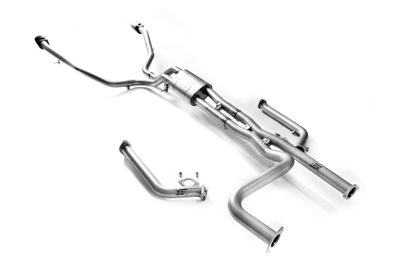 Выхлопная система RAM TRX (6.2L Superchargered HEMI V8) 2021+ DEIKIN 