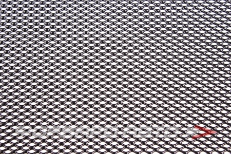 Купить Сетка для бампера/радиатора 1200*200 мм, ромбик - 6*3,5 мм, черная DOLLEX DKS-123