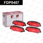 Колодки тормозные FAP FDP0407
