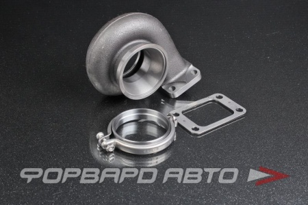 Купить Горячая часть турбины (housing / хаузинг) для GARRETT GT30R GT3076R GT3037 AR73 10cm T3 выход V-Band KINUGAWA 307-37001-001