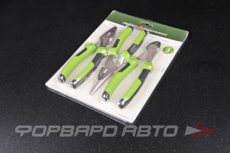 Купить Набор шарнирно-губцевого инструмента 180мм 3пр ДЕЛО ТЕХНИКИ 419938