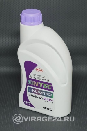 Купить Антифриз G12++ UNLIMITED, 1кг. SINTEC 635121