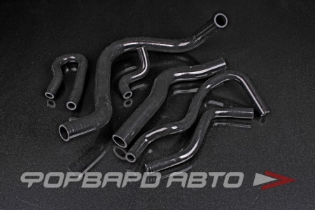 Купить Патрубки всей системы охлаждения силиконовые Honda Civic EP, черные FORA 8001